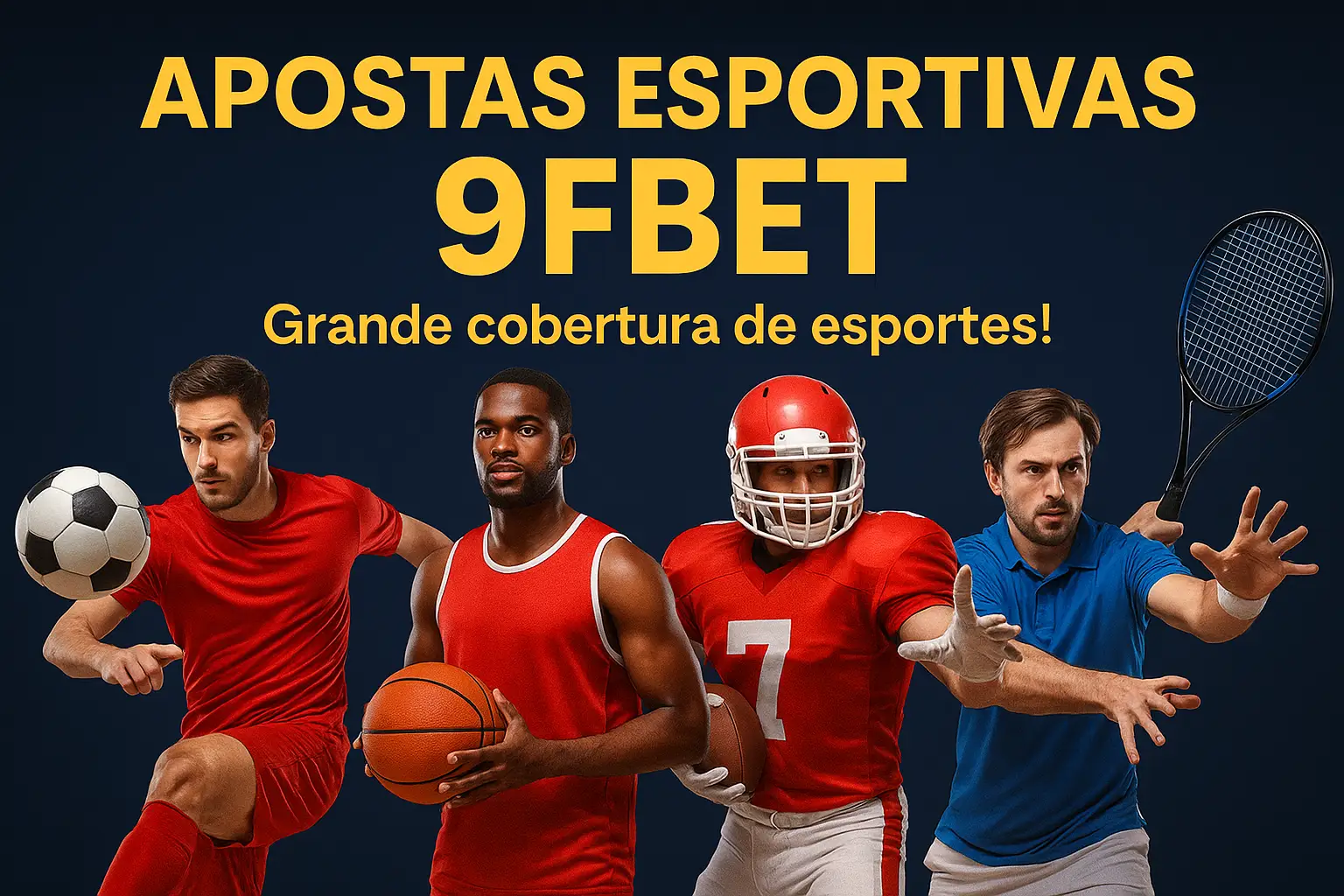 Aposte em apostas esportivas no cassino online 9FBET