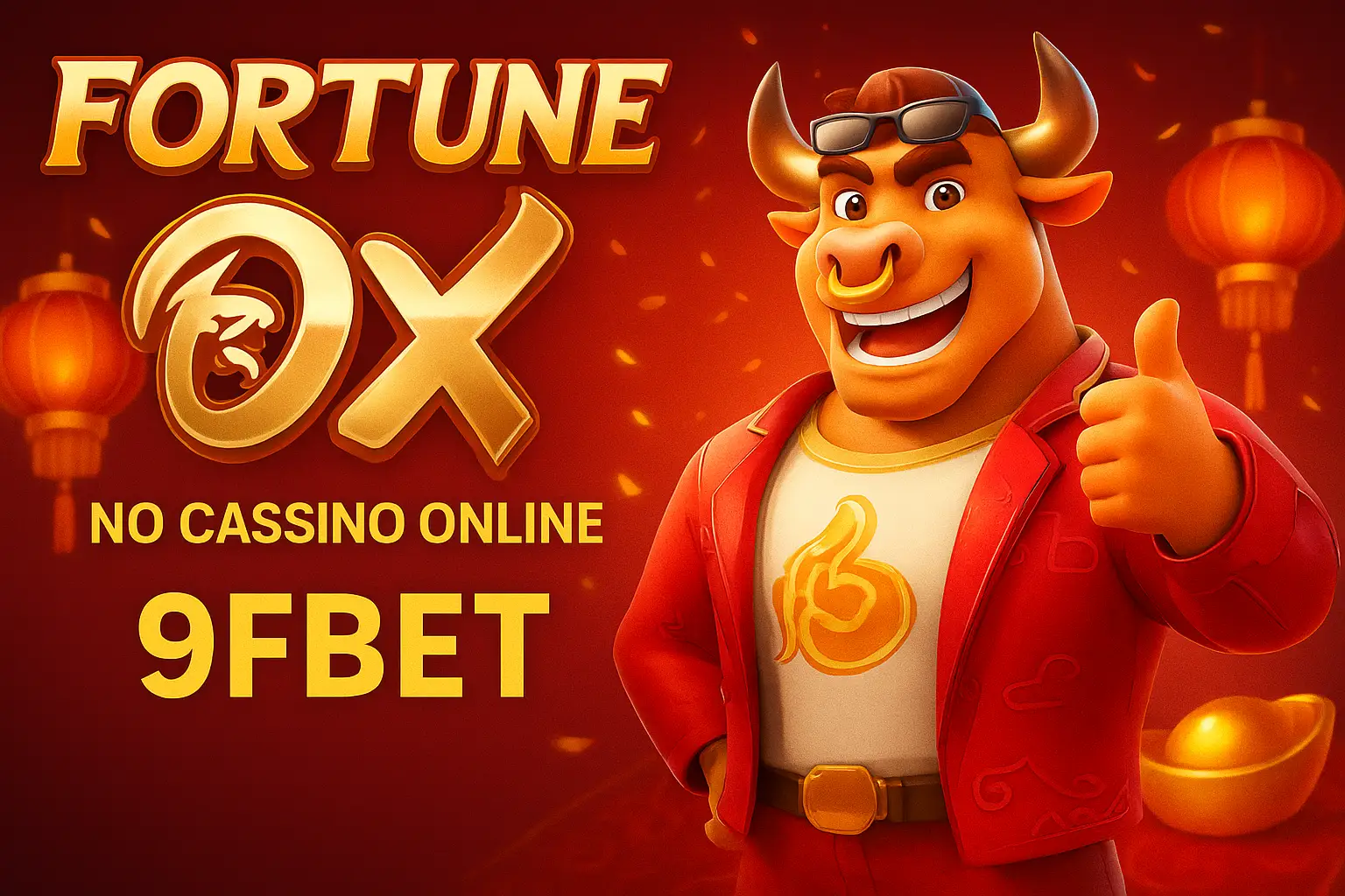 Fortune Ox no 9FBET - Aposte Agora e Reivindique Seus Ganhos